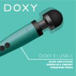 Doxy Wand 3 Turquoise - USB Powered Personal Massager for Ultimate Relaxation - Image 2