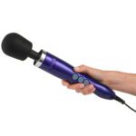 Powerful Doxy Die Cast Wand Massager in Purple - UK Plug for Ultimate Relaxation - Image 4