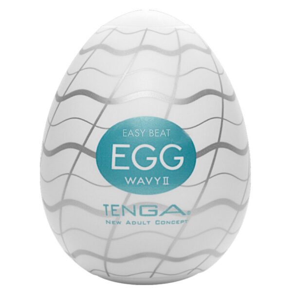 Tenga Wavy 2 Egg Masturbator - Ultimate Pleasure for Men