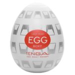 Experience Ultimate Pleasure with Tenga Boxy Egg Masturbator - Discreet & Innovative Design
