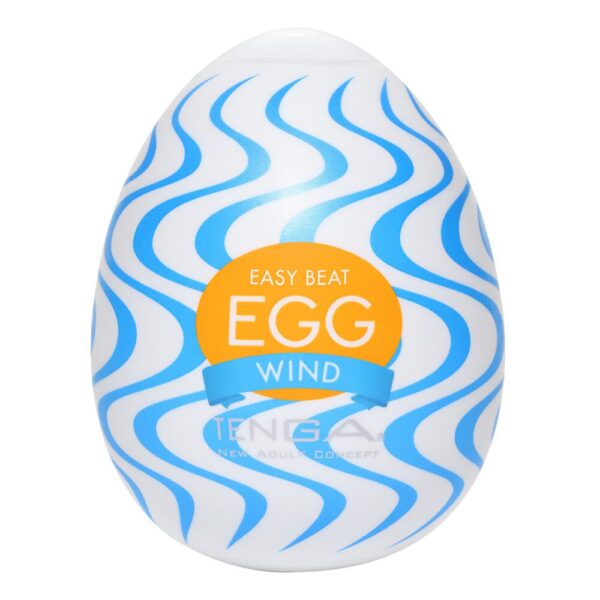 Experience Ultimate Pleasure with Tenga Wind Egg Masturbator - Discreet & Innovative Design