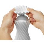 Tenga Flex Silky White Masturbator - Ultimate Pleasure Experience for Men - Image 4