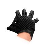 Fist It Black Textured Masturbation Glove for Ultimate Pleasure