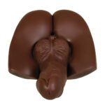 Gender X Back Door Bash Masturbator - Realistic Flesh Brown Pleasure Toy - Image 2