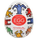 Tenga Keith Haring Dance Egg Masturbator - Unique Art-Inspired Pleasure Toy - Image 2