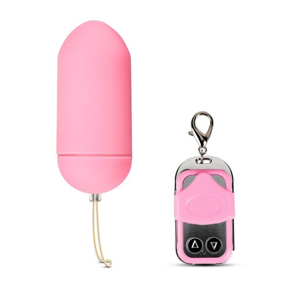 10 Function Remote Control Vibrating Pink Egg - Ultimate Pleasure Toy for Couples
