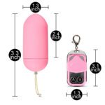 10 Function Remote Control Vibrating Pink Egg - Ultimate Pleasure Toy for Couples - Image 4