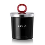 Lelo Black Pepper & Pomegranate Flickering Touch Massage Candle - Luxurious Aromatherapy Experience