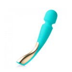 Experience Ultimate Pleasure with Lelo Smart Wand 2 Large Aqua - Powerful & Waterproof Massager - Image 2