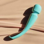 Experience Ultimate Pleasure with Lelo Smart Wand 2 Large Aqua - Powerful & Waterproof Massager - Image 3