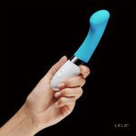 Lelo Gigi 2 Turquoise Blue G-Spot Vibrator - Ultimate Pleasure for Intense Orgasms - Image 4