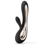 Experience Ultimate Pleasure with Lelo Soraya 2 Dual Rabbit Vibrator in Black