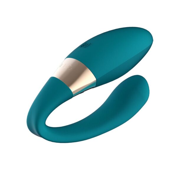 Lelo Tiani Duo Couples Massager in Ocean Blue – Enhance Intimacy & Pleasure