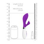 Achelois Rechargeable Purple Vibrator - Ultimate Pleasure & Discreet Design - Image 3