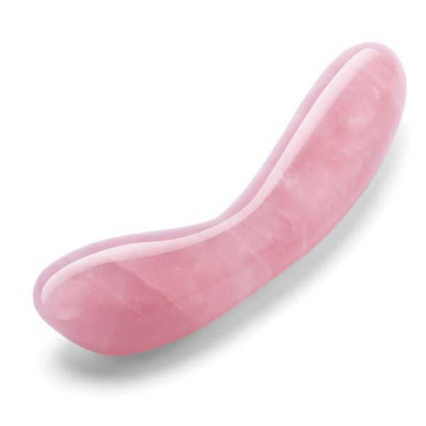 Le Wand Crystal G Wand in Rose Quartz - Luxurious Vibrating Massager for Ultimate Relaxation