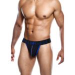Vibrant Blue Male Basics Neon Thong - Stylish Comfort for Men