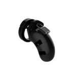 Man Cage 01: 3.5 Inch Black Male Chastity Cage for Ultimate Control
