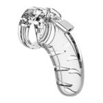 Man Cage 03: 4.5 Inch Clear Male Chastity Cage for Ultimate Control - Image 2