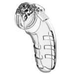Man Cage 06: 5.5 Inch Clear Male Chastity Cage for Ultimate Control - Image 2