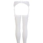 NOXQSE White Suspender Set - Stylish & Adjustable Fashion Accessory - Image 5