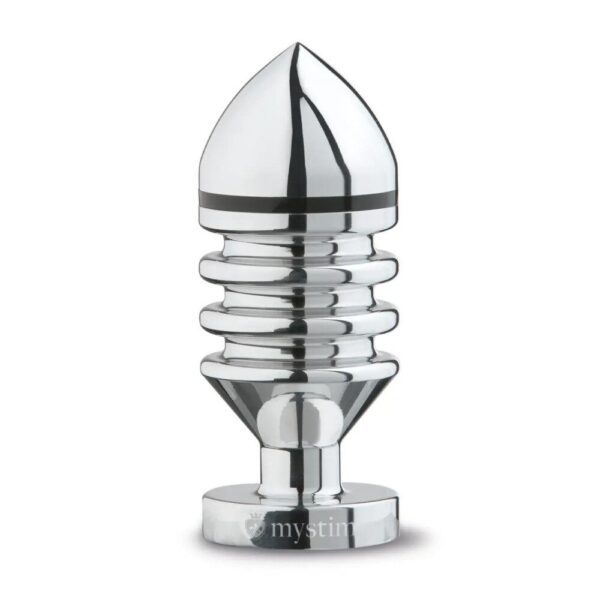 MyStim Hector Helix Large Aluminium Butt Plug – Premium Metal Anal Toy for Intense Pleasure