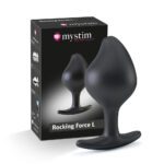 Experience Ultimate Pleasure with MyStim Rocking Force Large E-Stim Butt Plug - Image 5