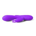 Double Bunny 12-Speed Silicone Vibe in Purple - Ultimate Pleasure Toy - Image 3