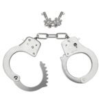 Me You Us Premium Heavy Duty Metal Bondage Handcuffs - Ultimate Restraint for Intense Play - Image 2