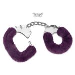 Me You Us Purple Furry Handcuffs - Soft, Stylish Bondage Accessory for Couples - Image 2