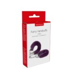 Me You Us Purple Furry Handcuffs - Soft, Stylish Bondage Accessory for Couples - Image 4