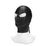 Me You Us PU Black Hood with Eyes - Stylish and Mysterious Fashion Accessory
