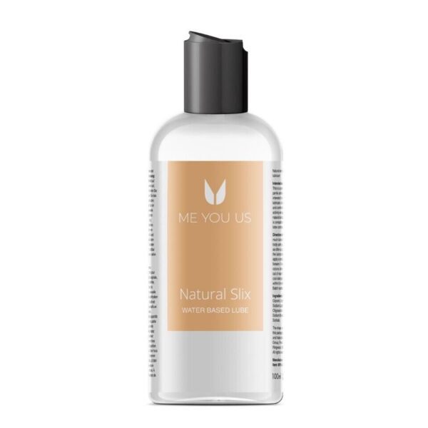 Me You Us Natural Slix Water Based Lube 100ml - Premium Personal Lubricant for Ultimate Comfort