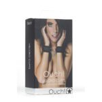 Ouch Velcro Black Cuffs for Hands and Ankles - Adjustable Restraints for Ultimate Comfort and Control - Image 3