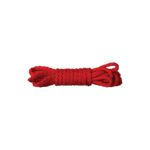 Ouch 1.5M Kinbaku Mini Rope in Red - Perfect for Shibari and Bondage Play - Image 2