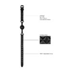 Luxury Black Ball Gag - Breathable Ouch BDSM Gear for Ultimate Comfort - Image 4