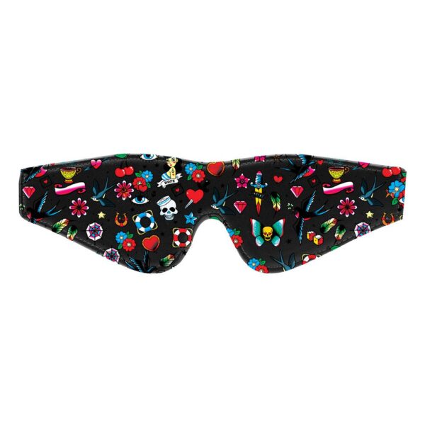 Vintage Tattoo Eye Mask - Ouch Old School Style for Ultimate Comfort