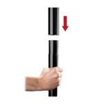 Ouch Black Dance Pole - Premium Portable Stripper Pole for Home Fitness & Performance - Image 3