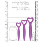 Ouch Silicone Vaginal Dilator Set - Purple | Comfortable & Effective Intimate Care - Image 2