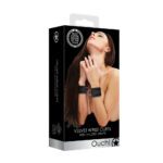 Ouch Velvet and Velcro Wrist Cuffs for Comfortable Restraint and Bondage Play - Image 4