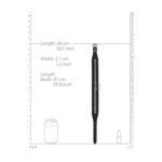 Stylish Ouch Diamond Studded Collar with Leash for Fashionable Pets - Image 3