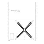 Luxury Ouch Diamond Studded Hogtie Connector for Ultimate Bondage Experience - Image 2