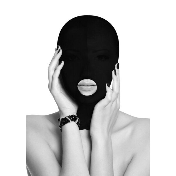 Ouch Submission Mask with Open Mouth - Ultimate BDSM Gear for Sensory Play