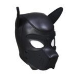 Neoprene Puppy Mask for Puppy Play – Comfortable & Adjustable Pup Hood