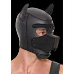 Neoprene Puppy Mask for Puppy Play – Comfortable & Adjustable Pup Hood - Image 4