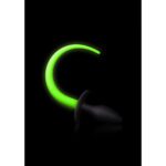 Glow In The Dark Puppy Tail Butt Plug - Fun & Playful Adult Toy for Pet Lovers - Image 3