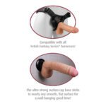 Real Feel Deluxe No 6 Flesh Penis Vibrator - Ultimate Pleasure Experience - Image 3