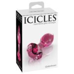 Icicles No.79 Pink Crystal Glass Butt Plug - Elegant and Sensual Pleasure Toy - Image 5