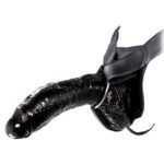 Fetish Fantasy Series Extreme Hollow Strap-On in Black - Ultimate Pleasure Accessory