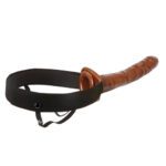 Fetish Fantasy 10 Inch Chocolate Dream Hollow Strap-On - Ultimate Pleasure for Couples