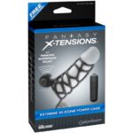 Fantasy Xtensions Silicone Extreme Power Vibrating Cock Cage - Ultimate Pleasure & Control - Image 4